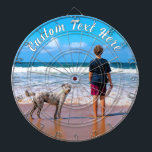 Individueller Text für Ihr Foto Dartscheibe<br><div class="desc">Benutzerdefiniertes Foto- und Textboard - Ihr eigenes Design mit Begleiter - Hund / Katze - Personalisierte Familie / Freunde oder Persönliches Dartboard Geschenk - Fügen Sie Ihr Foto und Text - Vergrössern und verschieben oder entfernen und fügen Sie Elemente / Text mit Anpassungs-Tool! Wählen Sie Schriftart / Größe / Farbe!...</div>