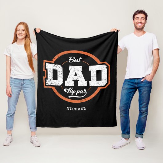 Individueller Text-Geschenk für Papa Fleecedecke (Beispiel)