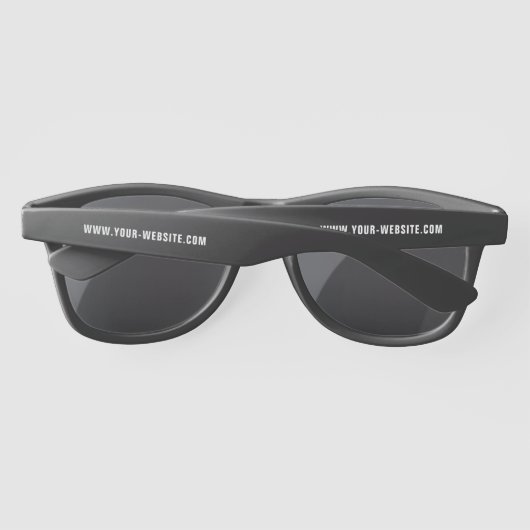 Individueller Text - Sonnenbrille für Ihr Werbeges (Rückseite)