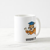 Individueller Tiger-Abschluss Kaffeetasse (VorderseiteRechts)