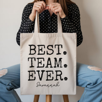 Individueller Tragesack "Beste Team aller Zeiten" Tragetasche