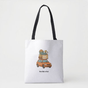 Individueller Umzugstag aufs College Tasche