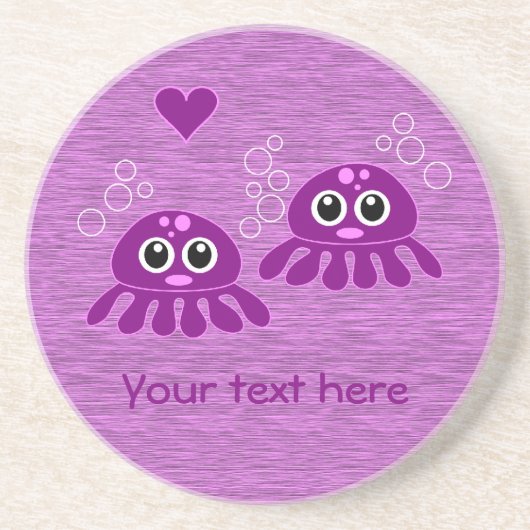 Individueller Untersetzer der Octopus-Liebe (Vorne)