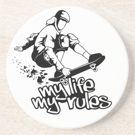 Individueller Untersetzer für Skateboarding (Vorne)