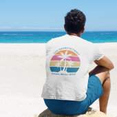 Individueller Urlaub für die Tropical Beach Family T-Shirt