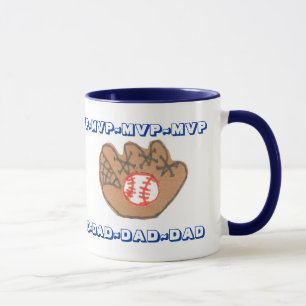 Individueller Vatertag-Becher MVP DAD Tasse
