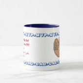 Individueller Vatertag-Becher MVP DAD Tasse (Zentrum)
