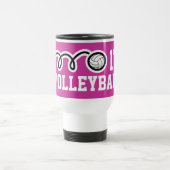 Individueller Volleyball-Reisetug Reisebecher (Mittel)