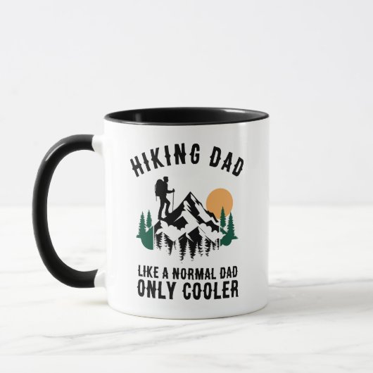 Individueller Wandervater wie ein normaler Vater, Tasse (Links)