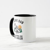 Individueller Wandervater wie ein normaler Vater, Tasse (Vorderseite Links)