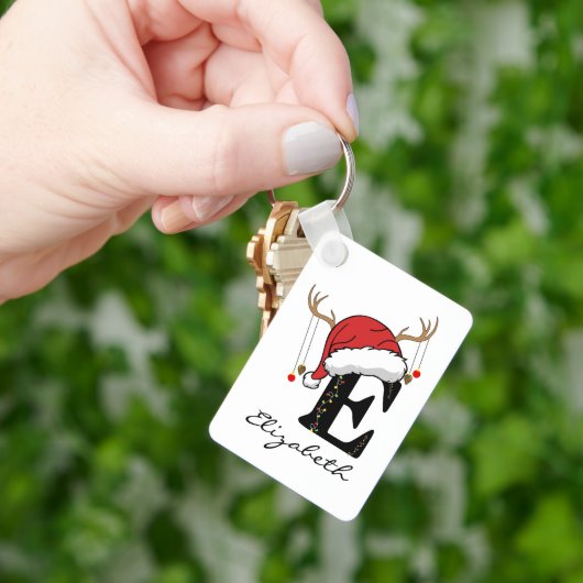 Individueller Weihnachtsanhänger für Freunde oder Schlüsselanhänger (Hand)