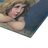 Individueller Weihnachtsgel Schneidebrett (Ecke)