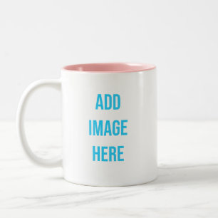 individueller Zweifarben-KAFFEETASSE Zweifarbige Tasse