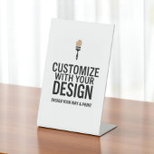 Individuelles 4x6" Leerzeichen für Ereignisanzeige Sockelschild