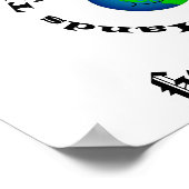 Individuelles Abschluss-Zertifikat Poster (Ecke)