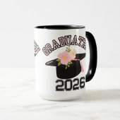 Individuelles Abschlussgeschenk Tasse (VorderseiteRechts)