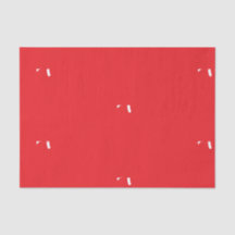 INDIVIDUELLES ANFANGSGEWEBEPAPIER IN ROT UND WEISS