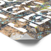Individuelles Angebot auf Rock | Poster (Ecke)