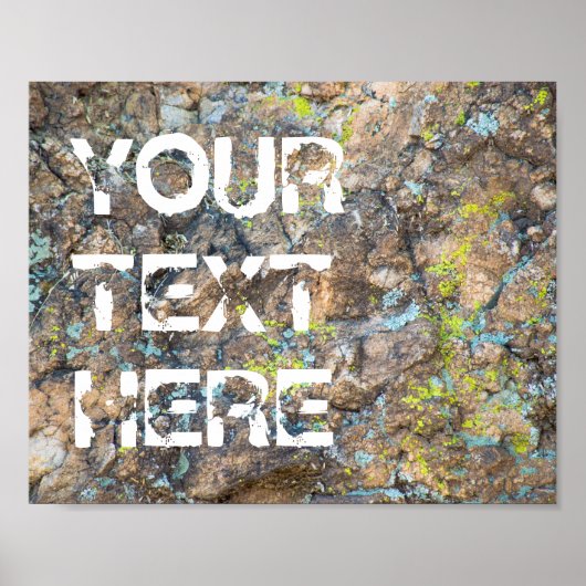 Individuelles Angebot auf Rock | Poster (Vorne)