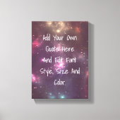 Individuelles Angebot erstellen Leinwanddruck (Vorderseite)