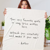 Individuelles Angebot Sherpa Decke - erstellen Sie Sherpadecke