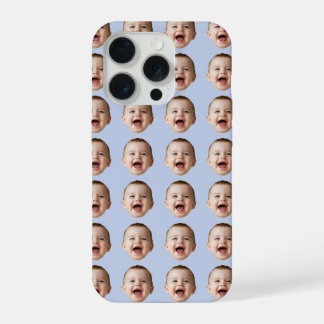 Individuelles Baby-Gesicht personalisierte iPhone 15 Pro Hülle
