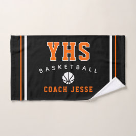 Individuelles Basketball-Trainerhandtuch, Teamgesc Handtuch