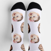 Individuelles Bild-Geschenk für Geburtstag oder We Socken (Oben)