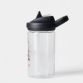 Individuelles Blumenmonogramm Trinkflasche (Links)