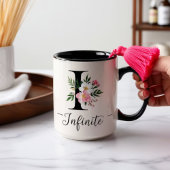 Individuelles Buchstabencups-Design Tasse