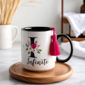 Individuelles Buchstabencups-Design Tasse