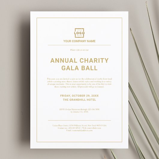 Individuelles Business Corporate Event Party Einladung