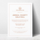 Individuelles Business Corporate Event Party Einladung