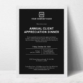 Individuelles Business Corporate Event Party Einladung