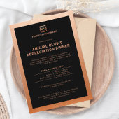 Individuelles Business Corporate Event Party Einladung