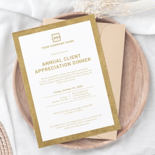 Individuelles Business Corporate Event Party Einladung