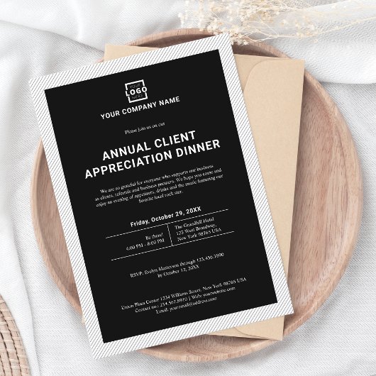 Individuelles Business Corporate Event Party Einladung