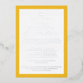 Individuelles Business Corporate Event Party Folieneinladung (Vorderseite)