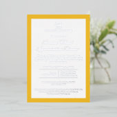 Individuelles Business Corporate Event Party Folieneinladung (Stehend vorne)