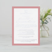 Individuelles Business Corporate Event Party Folieneinladung (Stehend vorne)