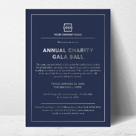 Individuelles Business Corporate Event Party Folieneinladung