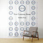 Individuelles Business Event Corporate Party Wandteppich (Beispiel)