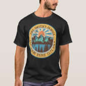 Individuelles Camping für Familienurlaub T-Shirt (Vorderseite)