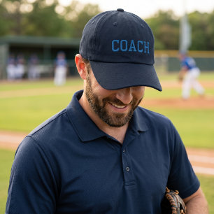 Individuelles Coach-Geschenk Bestickte Baseballkappe