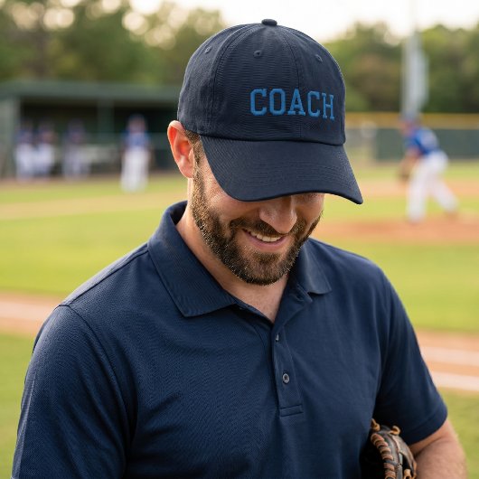 Individuelles Coach-Geschenk Bestickte Baseballkappe