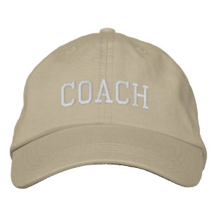 Individuelles Coach-Geschenk Bestickte Baseballkappe