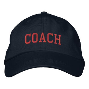 Individuelles Coach-Geschenk Bestickte Baseballkappe