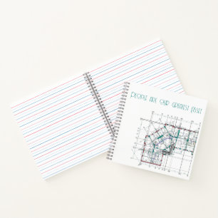 Individuelles Corporate Square Notebook Notizblock