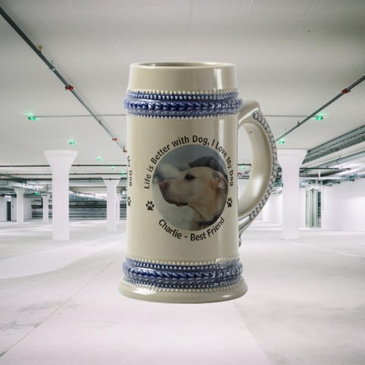 Individuelles Design-Foto Bierglas