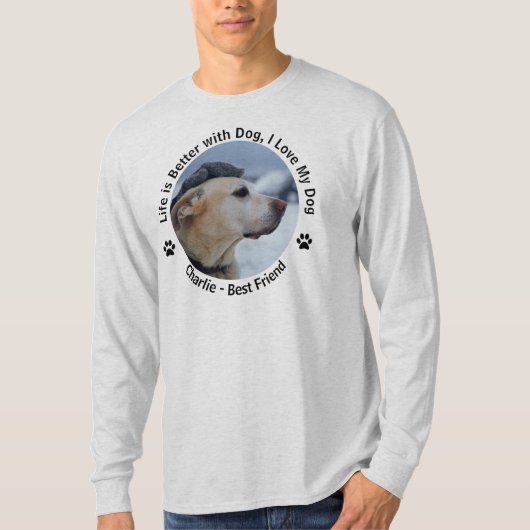 Individuelles Design-Foto T-Shirt (Vorderseite)